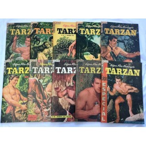 Lote Tarzan - 1ª Série - Nº 61 ao 70 - FRETE GRÁTIS